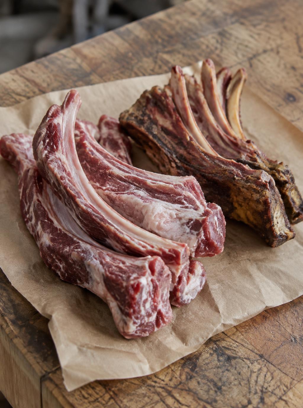 Goat Rib Bones